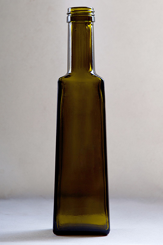 olive oil glass bottle