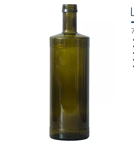 olive oil glass bottle